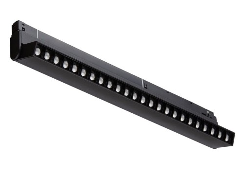 Oprawa Liniowa Lampa Raster LED 40cm 15W do Szynoprzewodu Szyny niskonapięciowy System LVM FOCUS OUT LED 10151 NOWODVORSKI Lighting 3000K Loft nowoczesna sufitowy ścienny oświetlenie szynowe listwa natynkowa podtynkowa zawieszana czarna Inspiracje Premium