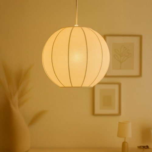 Lampa wisząca Dana Biały 1xE27 ML1805 Milagro