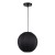 Lampa wisząca Dana Czarny 1xE27 ML1806 Milagro
