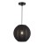 Lampa wisząca Dana Czarny 1xE27 ML1806 Milagro