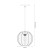 Lampa wisząca Dana Czarny 1xE27 ML1806 Milagro