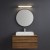 Kinkiet MIRORE SILVER 5W 30cm ML2030 Milagro