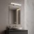 Kinkiet MIRORE SILVER 8W 40cm ML2031 Milagro