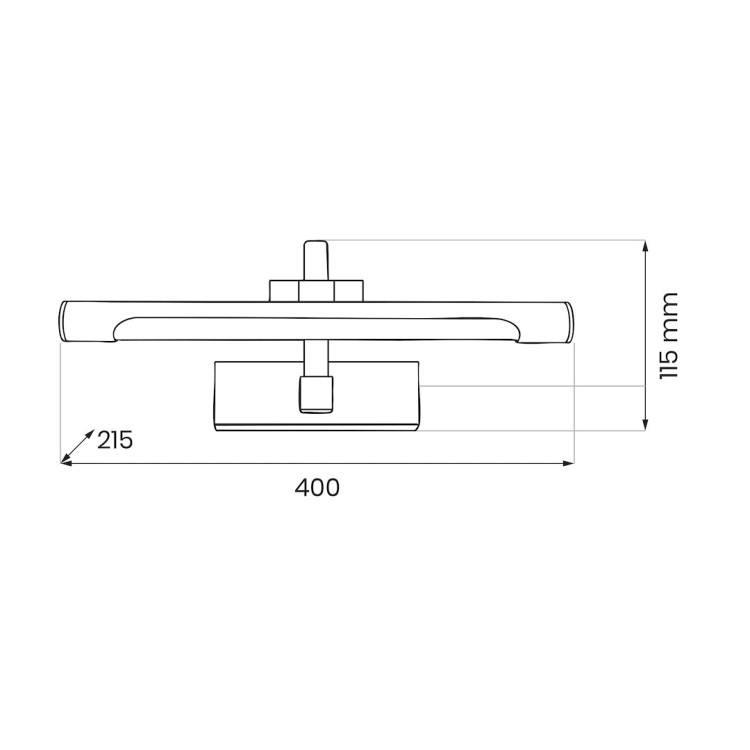 Kinkiet VINCI 12W 40cm ML2033 Milagro
