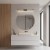 Kinkiet Klimt Czarny 12W 60cm ML2036 Milagro