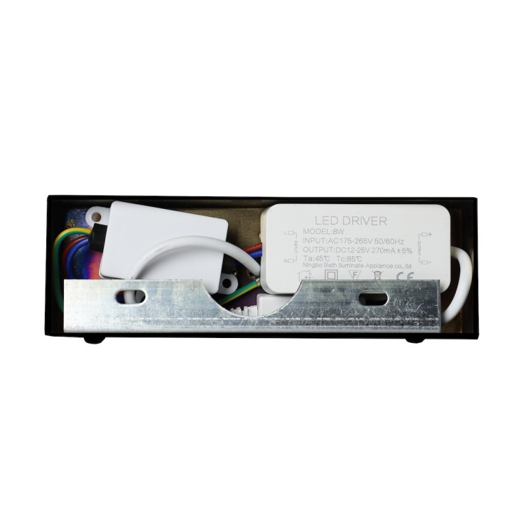 Kinkiet Klimt Czarny 12W 60cm ML2036 Milagro