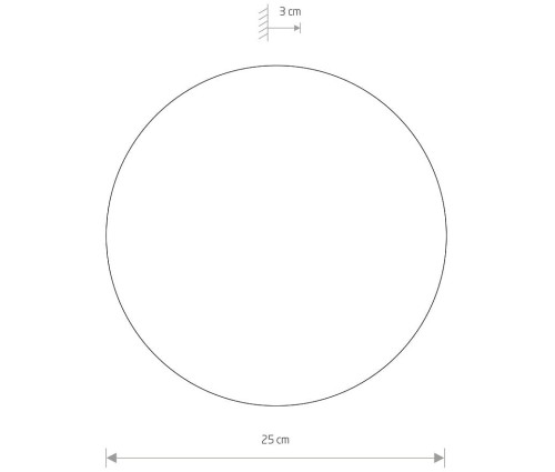 Lampa ścienna Kinkiet Industrialny Loft RING LED M 10347 NOWODVORSKI Lighting 10W 3000K okrąg koło 25cm metal satynowa miedź nowoczesna oprawa oświetleniowa dekoracyjna Inspiracje Premium