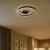 Lampa sufitowa LORENZO BLACK 22W LED ML1848 Milagro