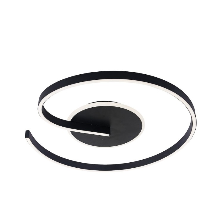 Lampa sufitowa LORENZO BLACK 22W LED ML1848 Milagro