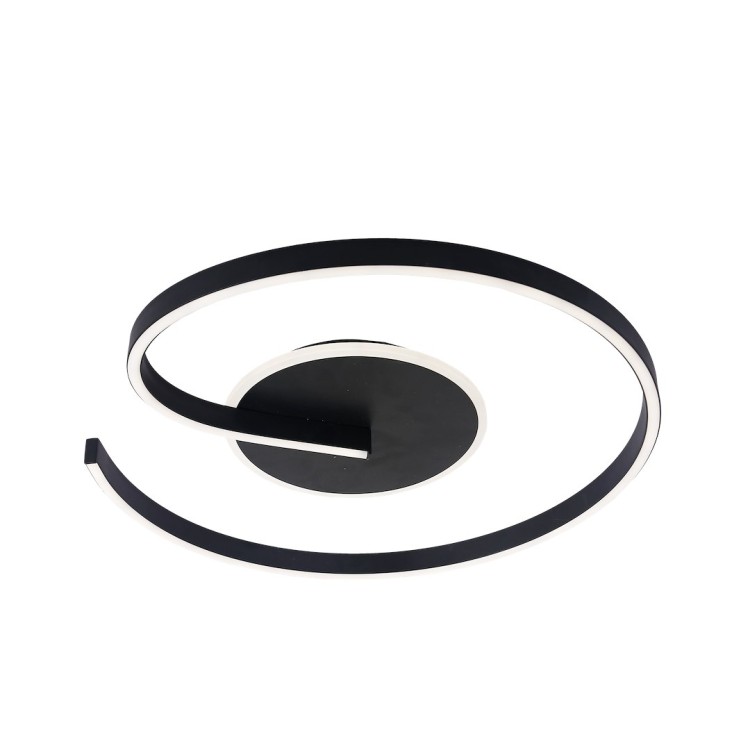 Lampa sufitowa LORENZO BLACK 22W LED ML1848 Milagro