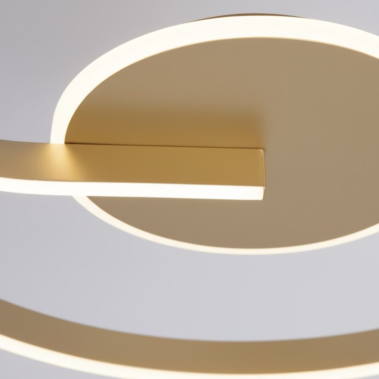 Lampa sufitowa LORENZO GOLD 22W LED ML1849 Milagro