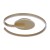Lampa sufitowa LORENZO GOLD 22W LED ML1849 Milagro