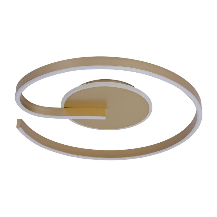 Lampa sufitowa LORENZO GOLD 22W LED ML1849 Milagro
