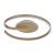 Lampa sufitowa LORENZO GOLD 22W LED ML1849 Milagro