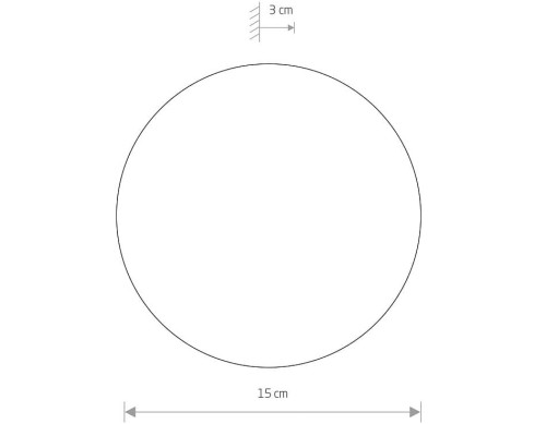 Lampa ścienna Kinkiet Industrialny Loft RING LED S 10316 NOWODVORSKI Lighting 7W 3000K okrąg koło 15cm metal satynowa miedź nowoczesna oprawa oświetleniowa dekoracyjna Inspiracje Premium