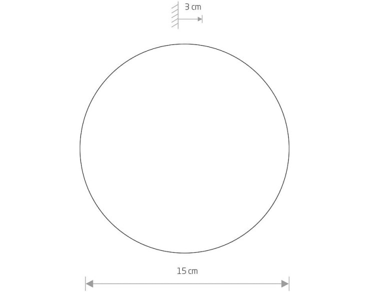 Lampa ścienna Kinkiet Industrialny Loft RING LED S 10316 NOWODVORSKI Lighting 7W 3000K okrąg koło 15cm metal satynowa miedź nowoczesna oprawa oświetleniowa dekoracyjna Inspiracje Premium