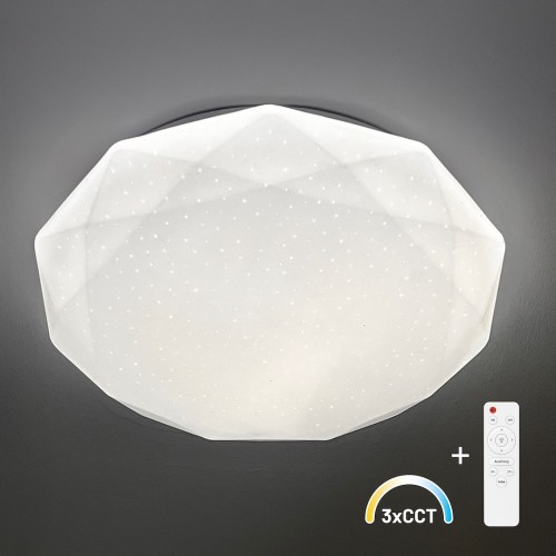 Plafon HEX 72W LED Ø500 + pilot ML1870 Milagro