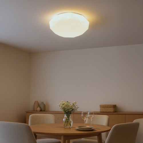 Plafon HEX 72W LED Ø500 + pilot ML1870 Milagro