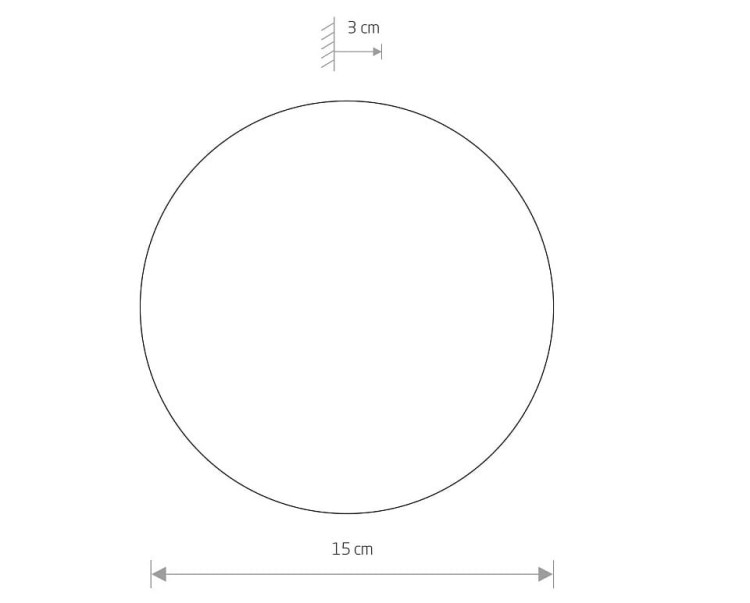 Lampa ścienna Kinkiet Industrialny Loft RING LED S 10317 NOWODVORSKI Lighting 7W 3000K okrąg koło 15cm metal satynowe złoto nowoczesna oprawa oświetleniowa dekoracyjna Inspiracje Premium