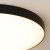Plafon Maya Czarny 36W LED Ø500 ML1831 Milagro