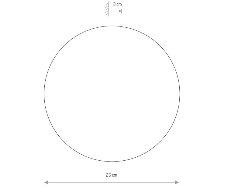 Lampa ścienna Kinkiet Industrialny Loft RING LED M 10350 NOWODVORSKI Lighting 10W 3000K okrąg koło 25cm metal satynowe złoto nowoczesna oprawa oświetleniowa dekoracyjna Inspiracje Premium