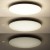 Plafon Siena Czarny 80W LED Ø750 mm + pilot ML1834 Milagro