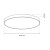 Plafon Siena Czarny 80W LED Ø750 mm + pilot ML1834 Milagro