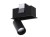 Lampa sufitowa listwa szyna podtynkowa MONO DEEP BLACK 10458 NOWODVORSKI Lighting 1x GU10 Spot oświetleniowa nowoczesna sufitowa metal czarna czarny jak szynoprzewód Inspiracje Premium