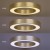 Lampa wisząca Union Gold 40W LED 3000-4000-6000K ML1867 Milagro