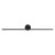 Kinkiet Artist Czarny 9W LED 60cm ML2044 Milagro