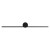 Kinkiet Artist Czarny 9W LED 60cm ML2044 Milagro