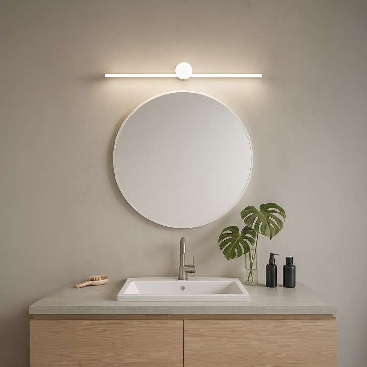 Kinkiet Artist 9W Led 60cm Biały ML2046 Milagro