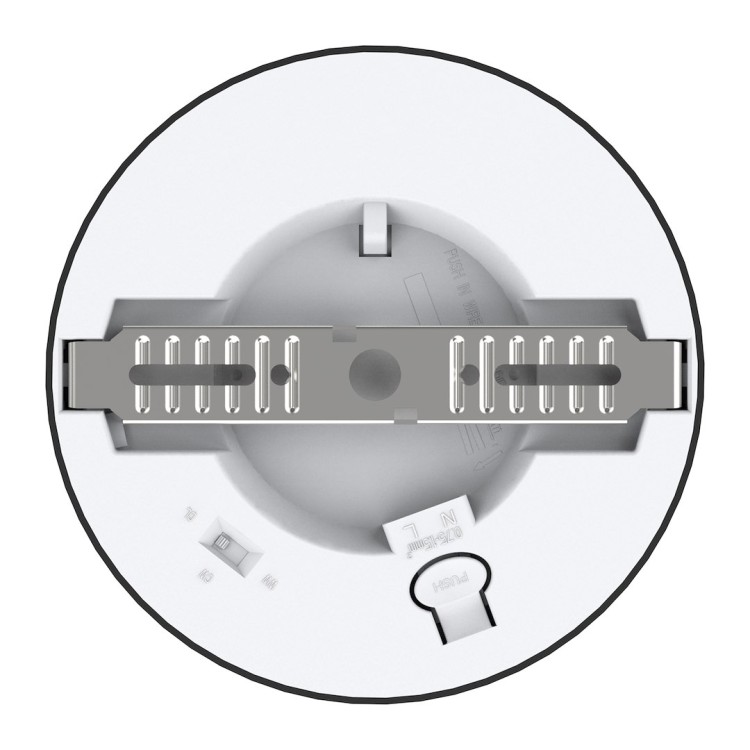 Plafon Evora Czarny Round 6W 3CCT ML1789 Milagro