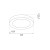 Plafon Evora Czarny Round 18W 3CCT ML1790 Milagro