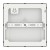 Plafon Evora Czarny Square 18W 3CCT ML1796 Milagro