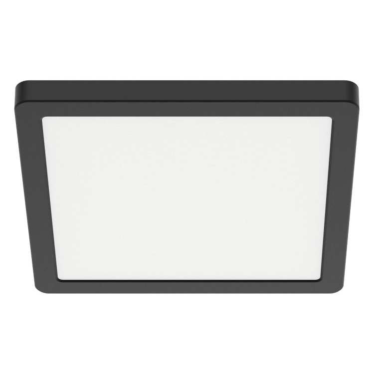 Plafon Evora Czarny Square 18W 3CCT ML1796 Milagro