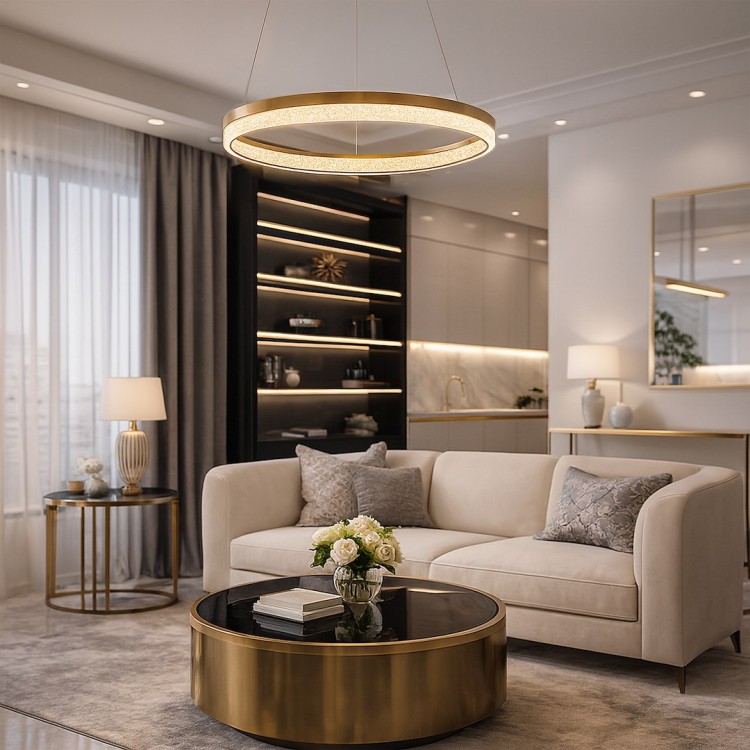 Lampa wisząca GALA GOLD 25W LED ML2240 Milagro