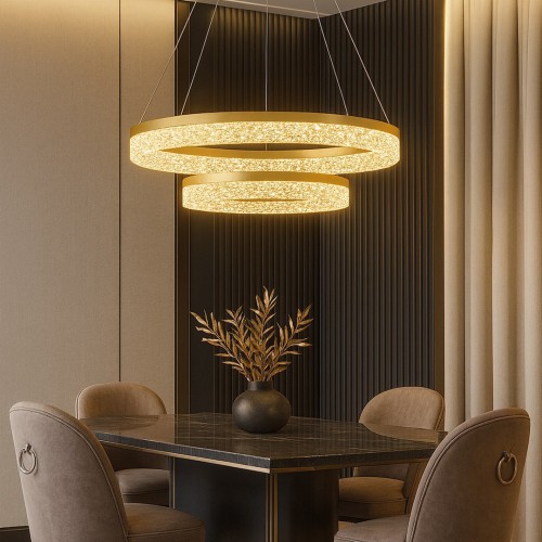 Lampa wisząca GALA GOLD 54W LED ML2241 Milagro