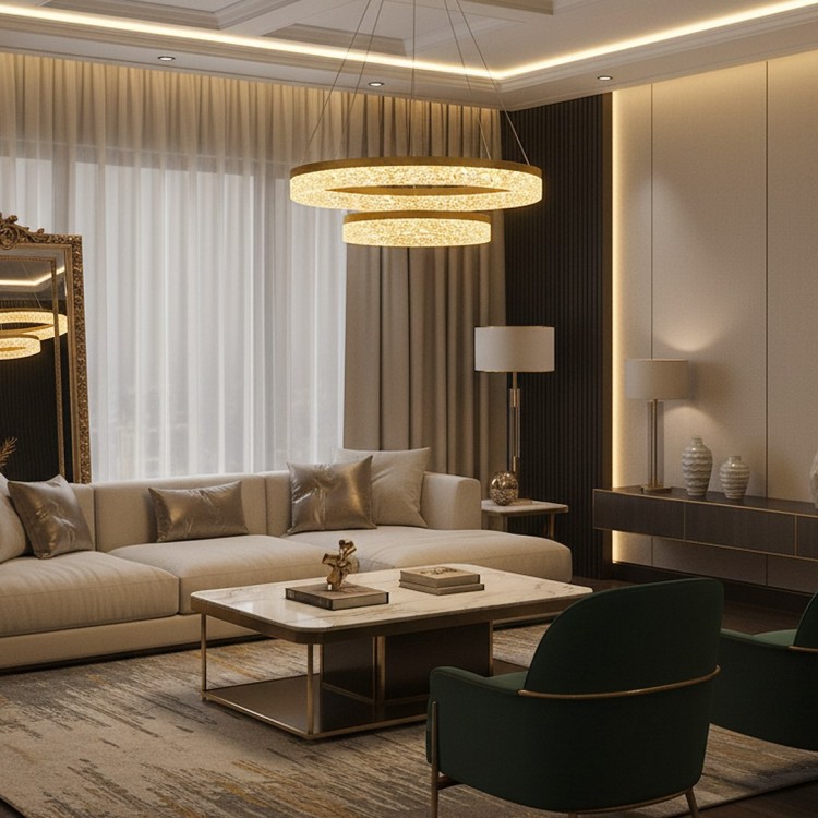 Lampa wisząca GALA GOLD 54W LED ML2241 Milagro