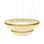 Lampa wisząca GALA GOLD 54W LED ML2241 Milagro