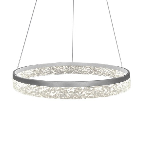 Lampa wisząca GALA SILVER 25W LED ML2242 Milagro