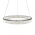 Lampa wisząca GALA SILVER 25W LED ML2242 Milagro