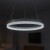 Lampa wisząca GALA SILVER 25W LED ML2242 Milagro