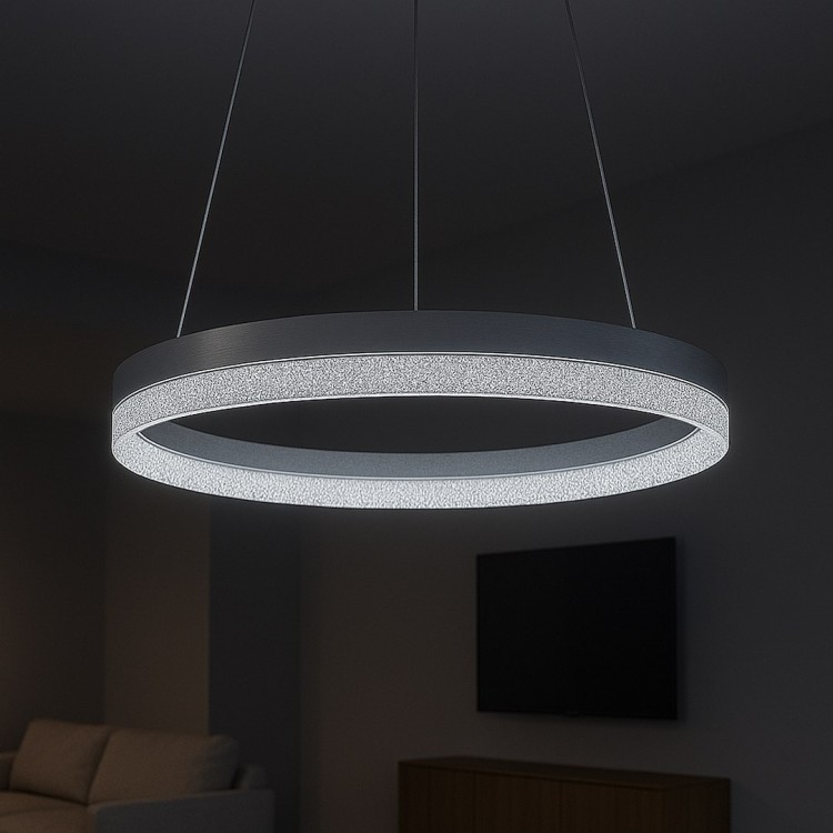 Lampa wisząca GALA SILVER 25W LED ML2242 Milagro
