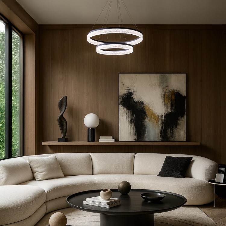 Lampa wisząca GALA SILVER 54W LED ML2243 Milagro