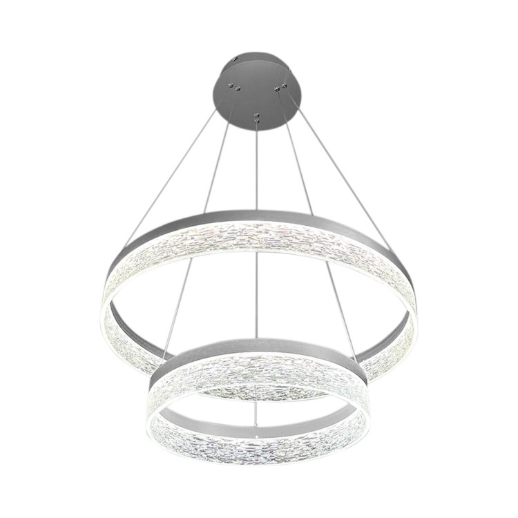 Lampa wisząca GALA SILVER 54W LED ML2243 Milagro