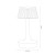 Lampka nocna EASY Black ML2288 Milagro