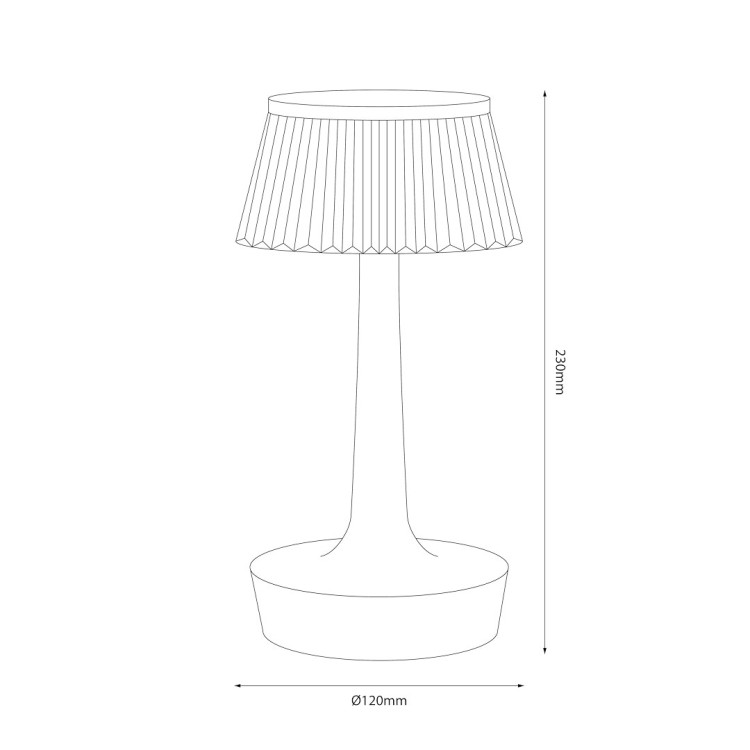 Lampka nocna EASY Black ML2288 Milagro