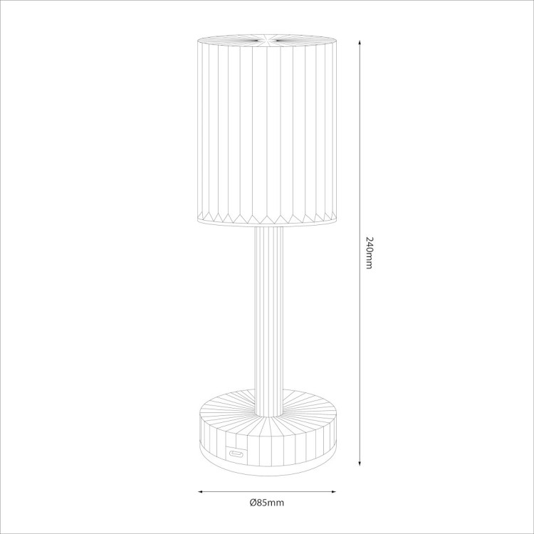 Lampka nocna SIMPLE Clear ML2289 Milagro