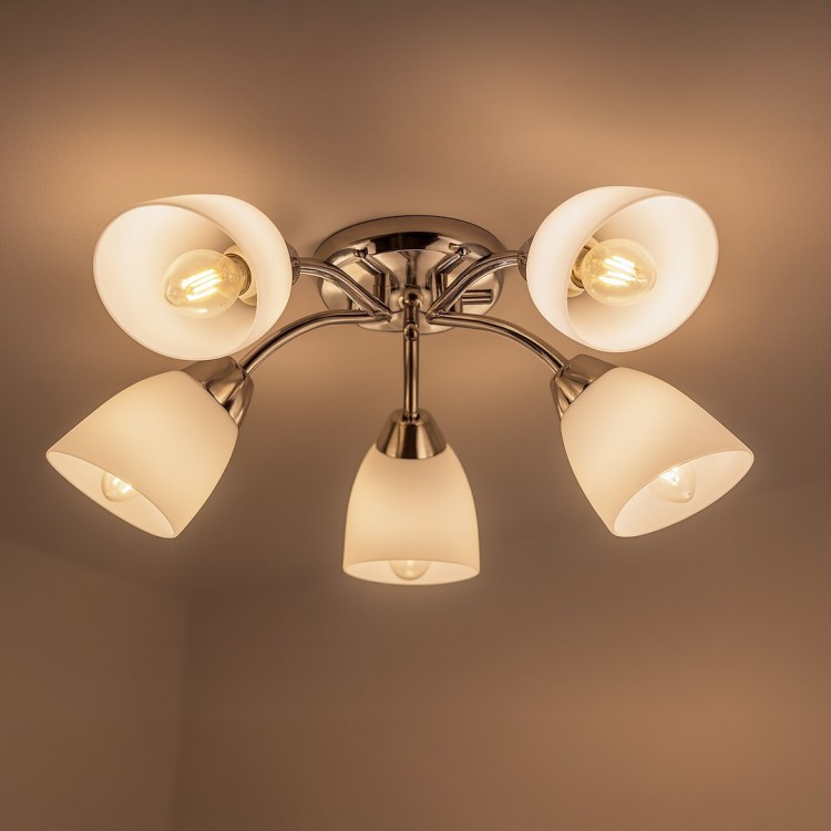 Lampa sufitowa PORTOS 5xE14 ML2267 Milagro